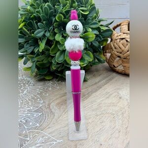 Designer Inspired Handmade Beaded Pen